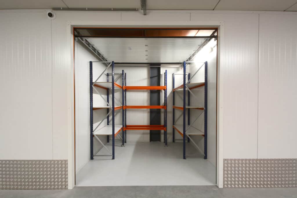 Opslag garagebox stellage