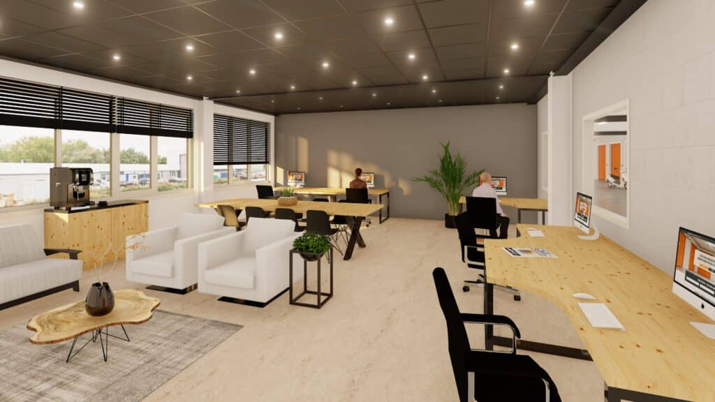 XLBox Rotterdam flex werkplekken