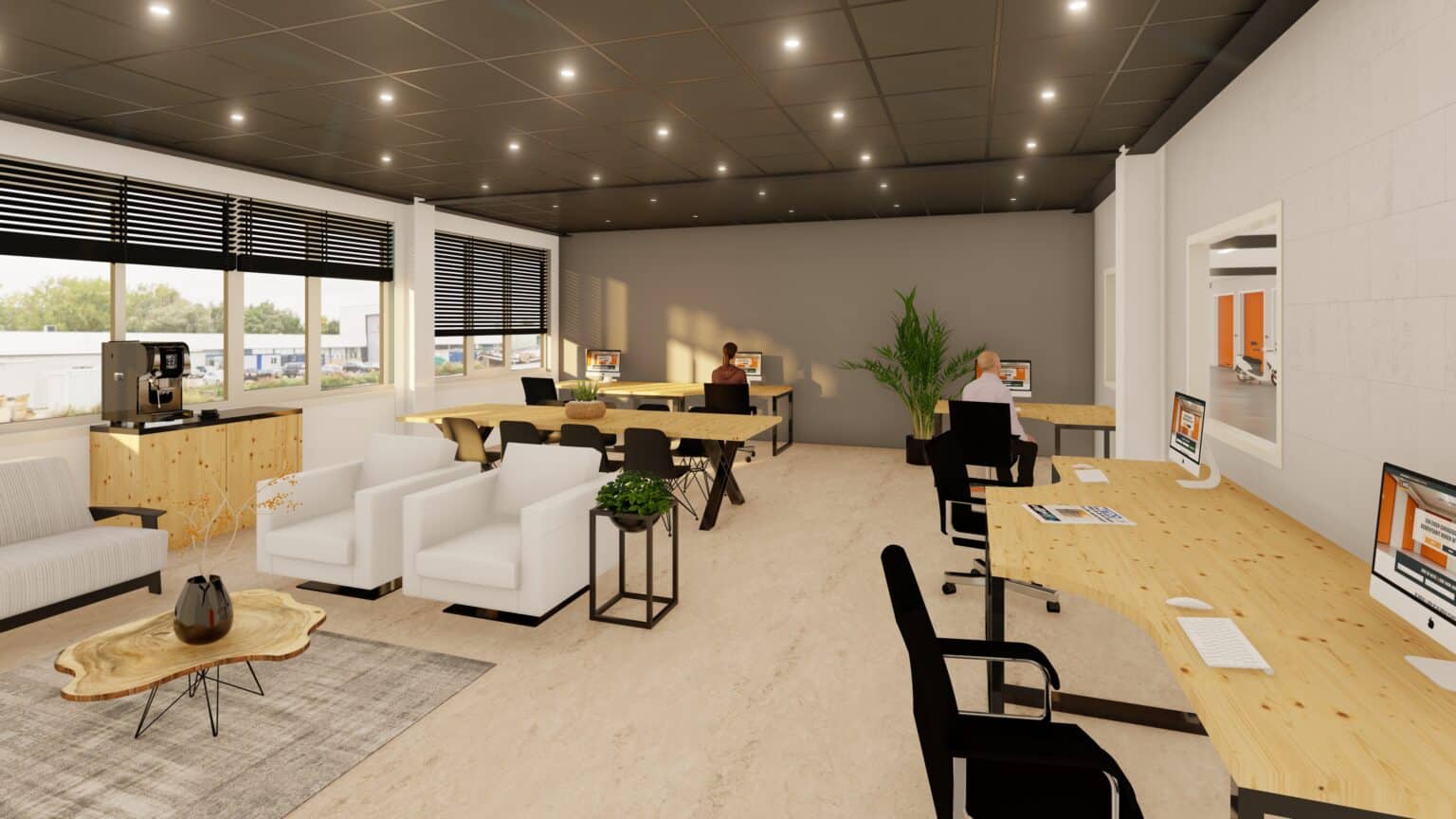 XLBox Rotterdam flex werkplekken