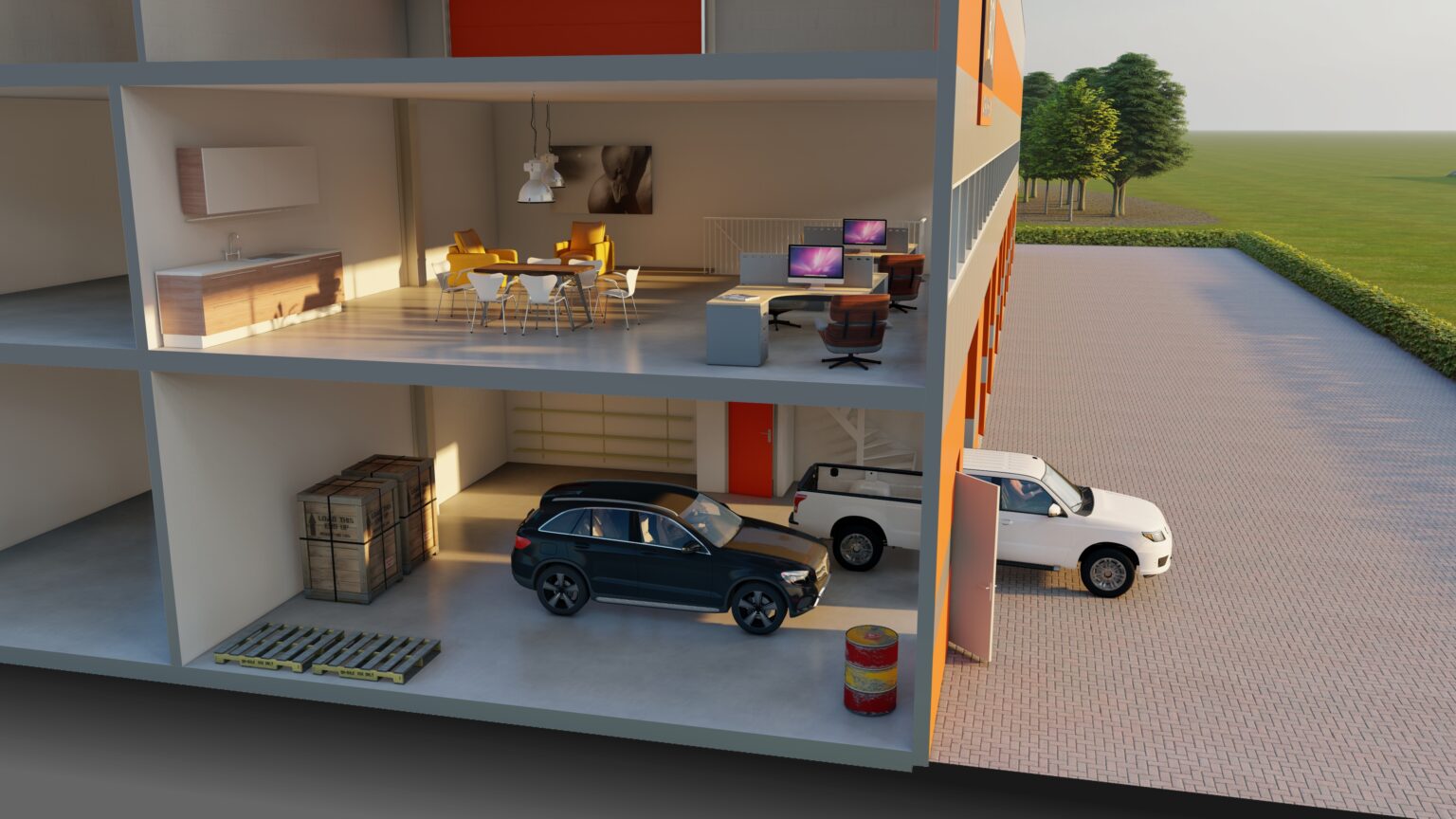 XLBox Arnhem garagebox complex