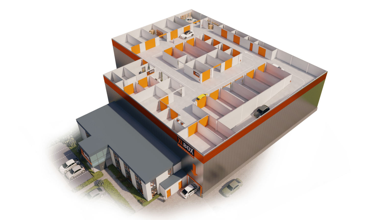 XLBox Zoetermeer plattegrond