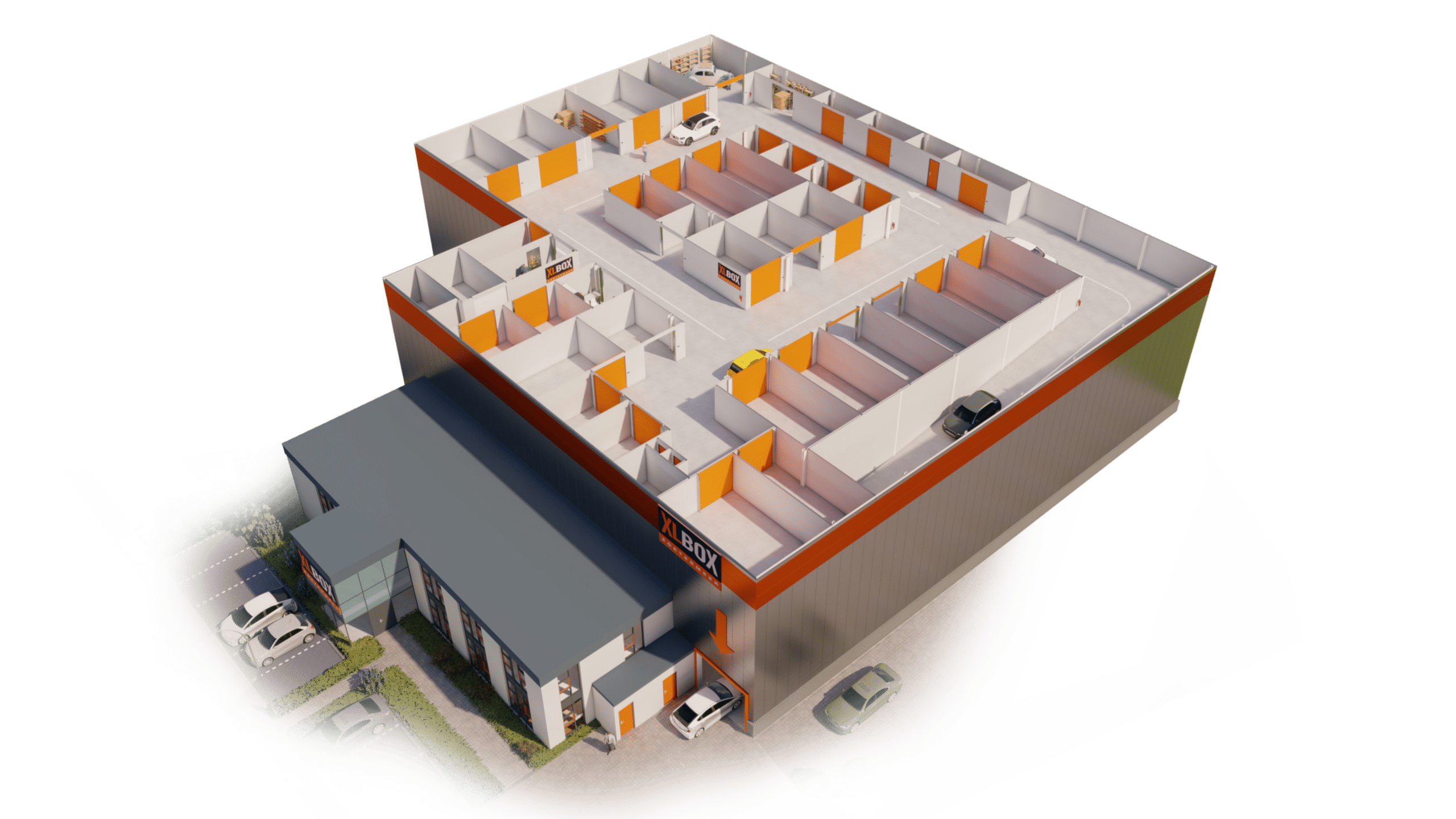 XLBox Zoetermeer plattegrond