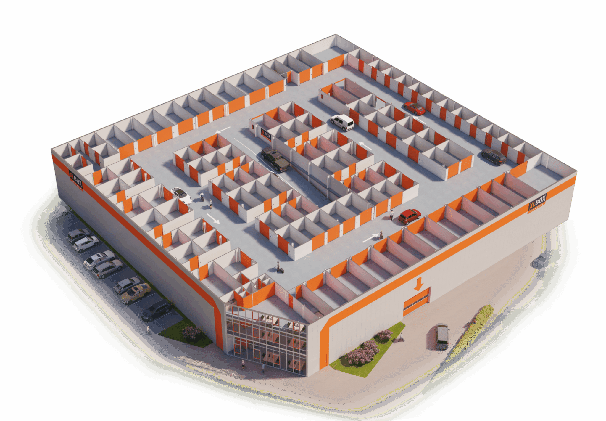 XLBox Arnhem - Garageboxen en bedrijfsunits kopen en huren