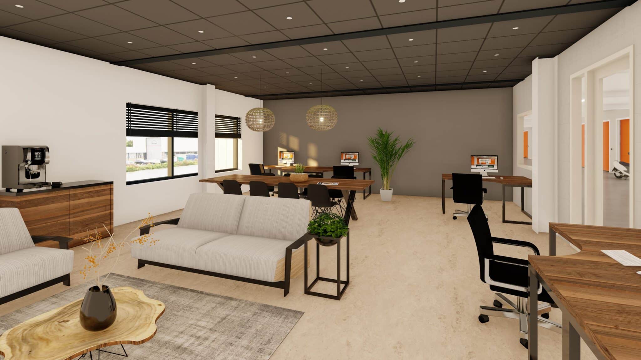 XLBox Rotterdam flex werkplekken