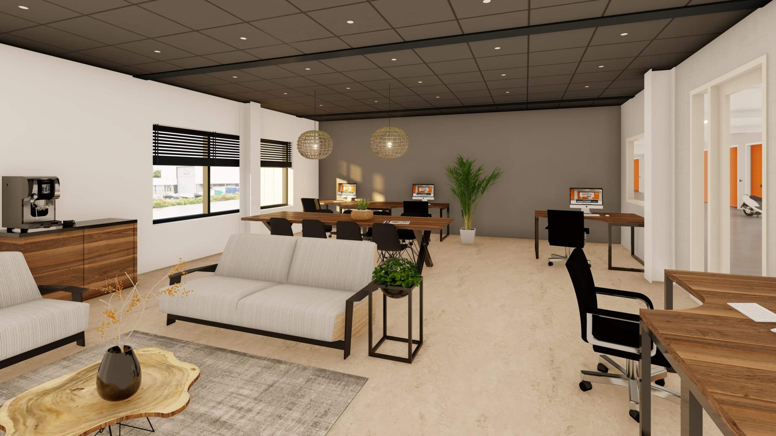 XLBox Rotterdam flex werkplekken