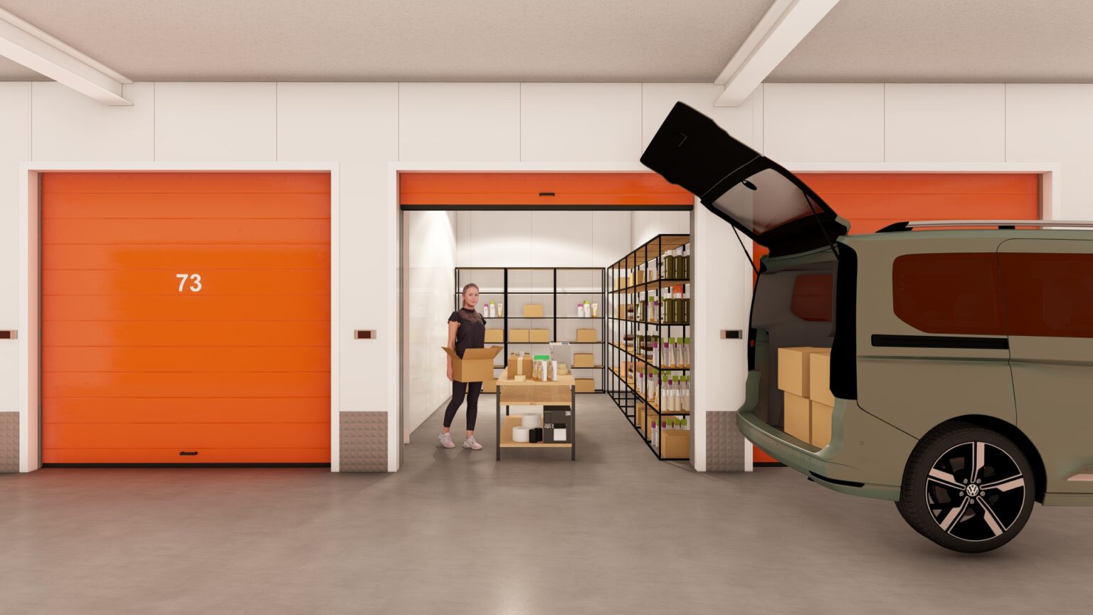 Webshop voorraadopslag